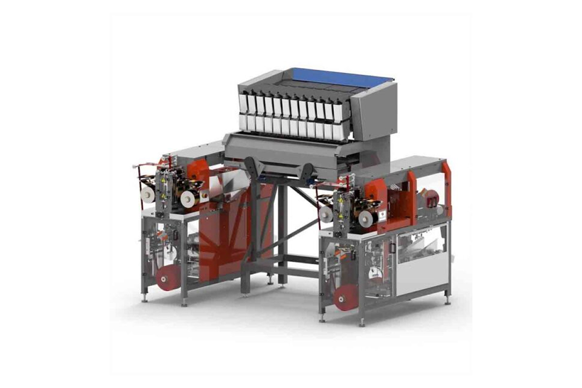 Automatic vegetable packing machine
