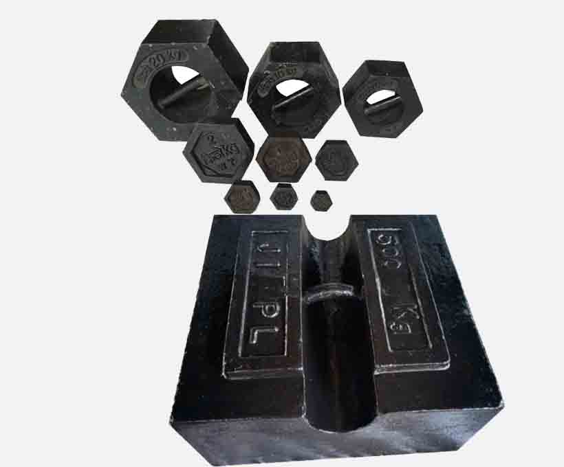 Cast Iron Test Weights.