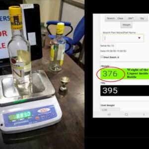 Liquor Weighing Scale.
