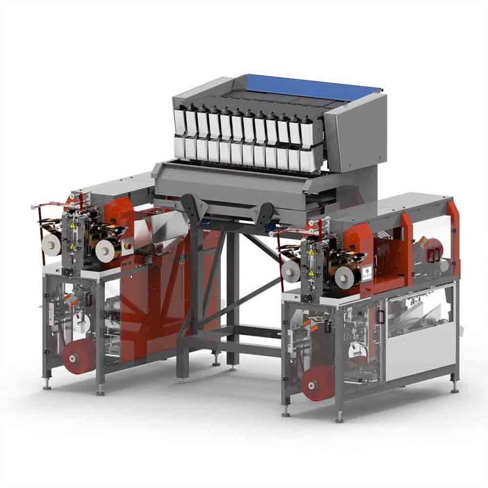 Automatic Vegetable Packing Machine.