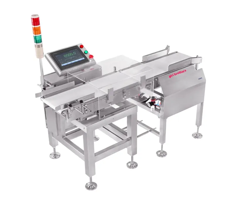 online check weigher with metal detector