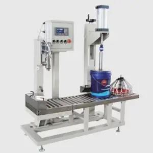 Automatic bucket filling machine
